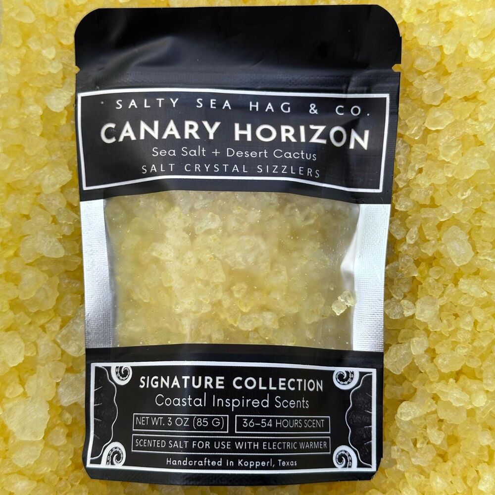 Canary Horizon Salt Crystal Sizzlers - Sea Salt + Desert Cactus Scent